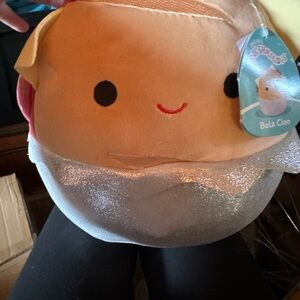 Squishmallows Plush - Tan and Silver Delight